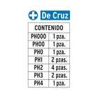 Juego de 12 puntas de cruz combinadas largo 2', EXPERT 3