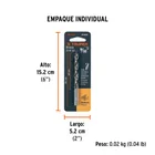 Broca con punta centradora para madera 9/32', TRUPER 5