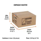 Broca con punta centradora para madera 7/16', TRUPER 7