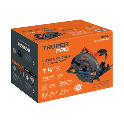 Caja de empaque de repuesto para SICI-7-1/4A3, TRUPER