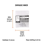 Bolsa con 2 carbones de repuesto para DES-550, TRUPER 4