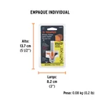 Broca para router, redondeado, 1-1/2' con balero, TRUPER 5