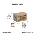 Broca para router, redondeado, 1-1/2' con balero, TRUPER 6