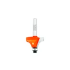 Broca para router, redondeado con moldura, 1-1/4' con balero 1