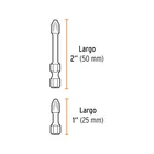 Juego de 40 puntas de impacto mixtas largos 1' y 2', EXPERT 3