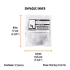 Bolsa con 2 carbones de repuesto para RPLUS-6NX, TRUPER 4