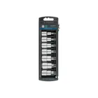Juego de 7 dados cuadro 1/2' punta hexagonal mm, TRUPER 1