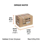 Caja con 100 cuchillas de repuesto para RASP-3,2,1 y NC-10 8