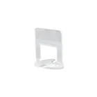 Bolsa c/100 anclas curvas de 2mm para nivelación de azulejos 1
