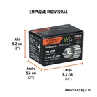 Broquero 1/2' con llave, cuerpo estriado, TRUPER EXPERT 4