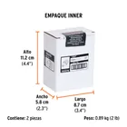Broquero 1/2' con llave, cuerpo estriado, TRUPER EXPERT 5