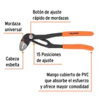 Pinza de extensión 7', mango de PVC, TRUPER 2