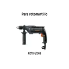 Caja de empaque de repuesto para ROTO-1/2N8, TRUPER 2