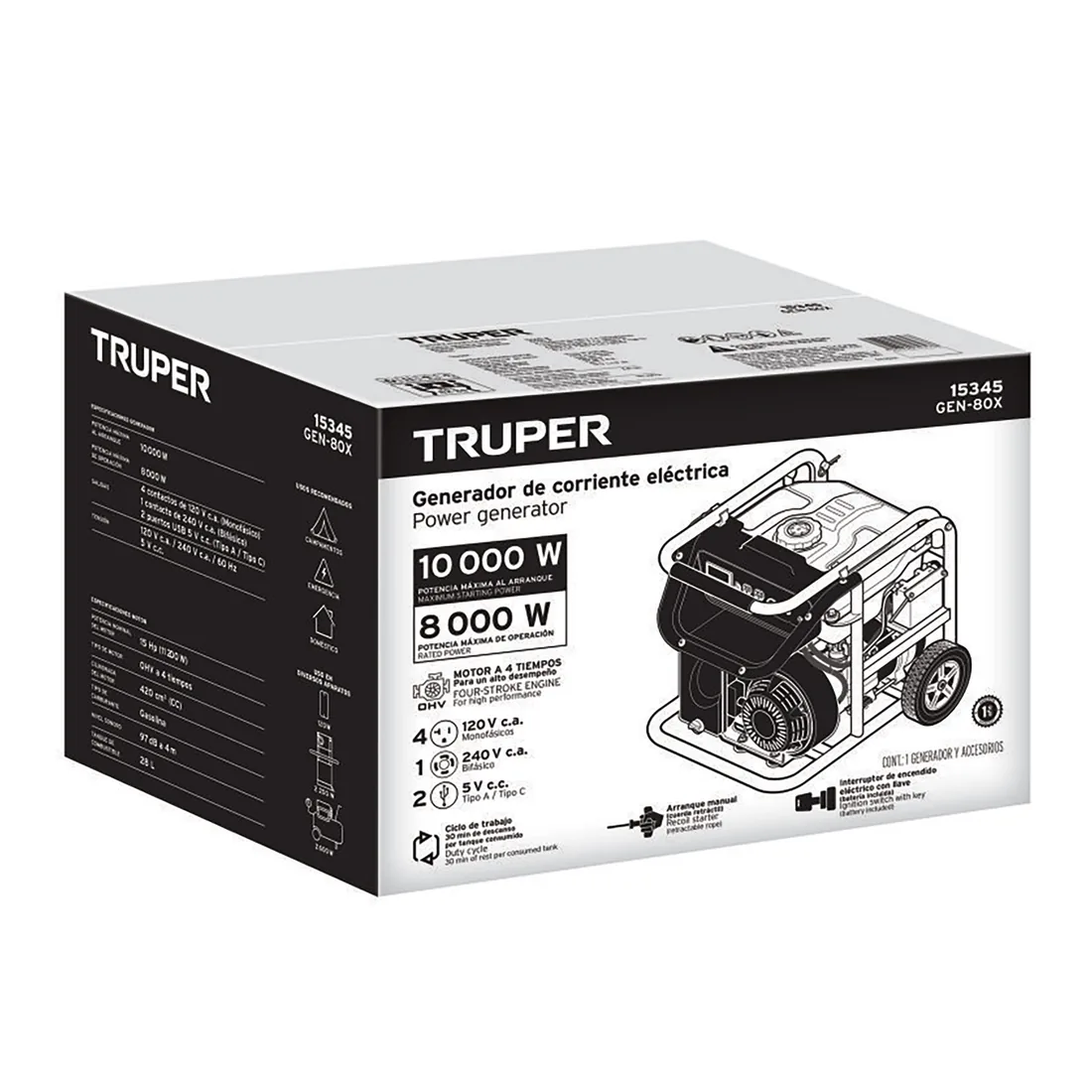 Caja de empaque de repuesto para GEN-80X, TRUPER