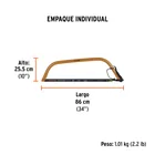 Arco jardinero tubular de 30', TRUPER 6