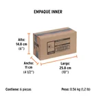 Cinta doble cara de 25 mm x 5 m, TRUPER 4