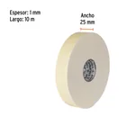 Cinta doble cara de 25 mm x 10 m, TRUPER 2