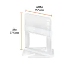 Bolsa con 100 anclas de 1 mm, para nivelación de azulejos 3