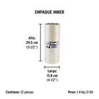 Cinta masking tape de 1' x 50 m, PRETUL 6