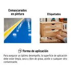 Cinta masking tape de 3/4' x 50 m, TRUPER 3