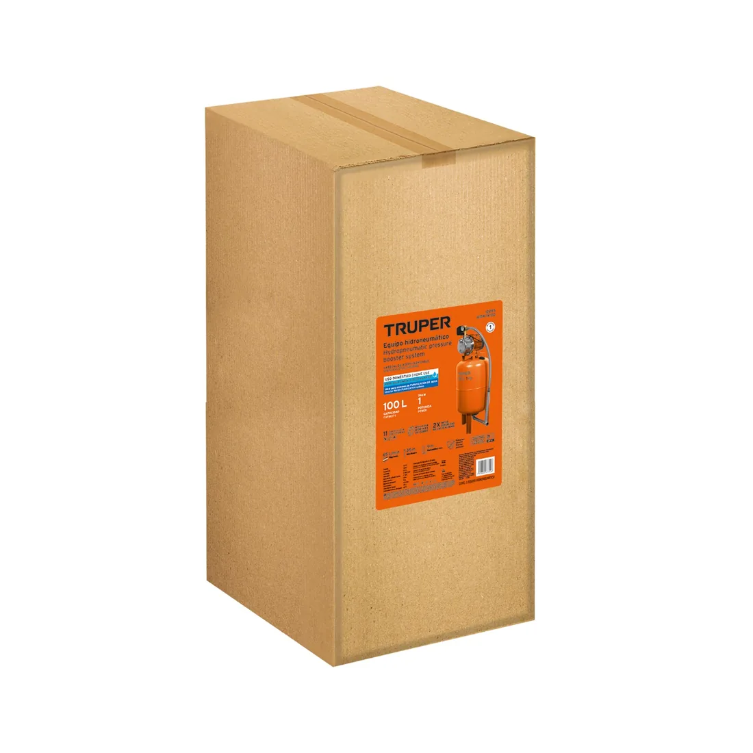 Caja de empaque de repuesto para HIDR-1X100, TRUPER