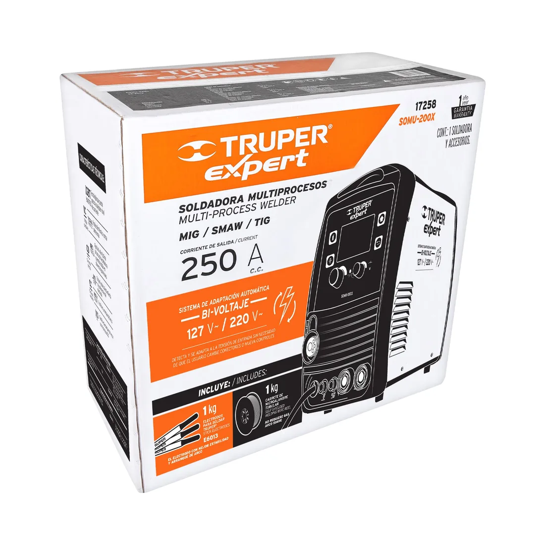 Caja de empaque de repuesto para SOMU-250X, TRUPER
