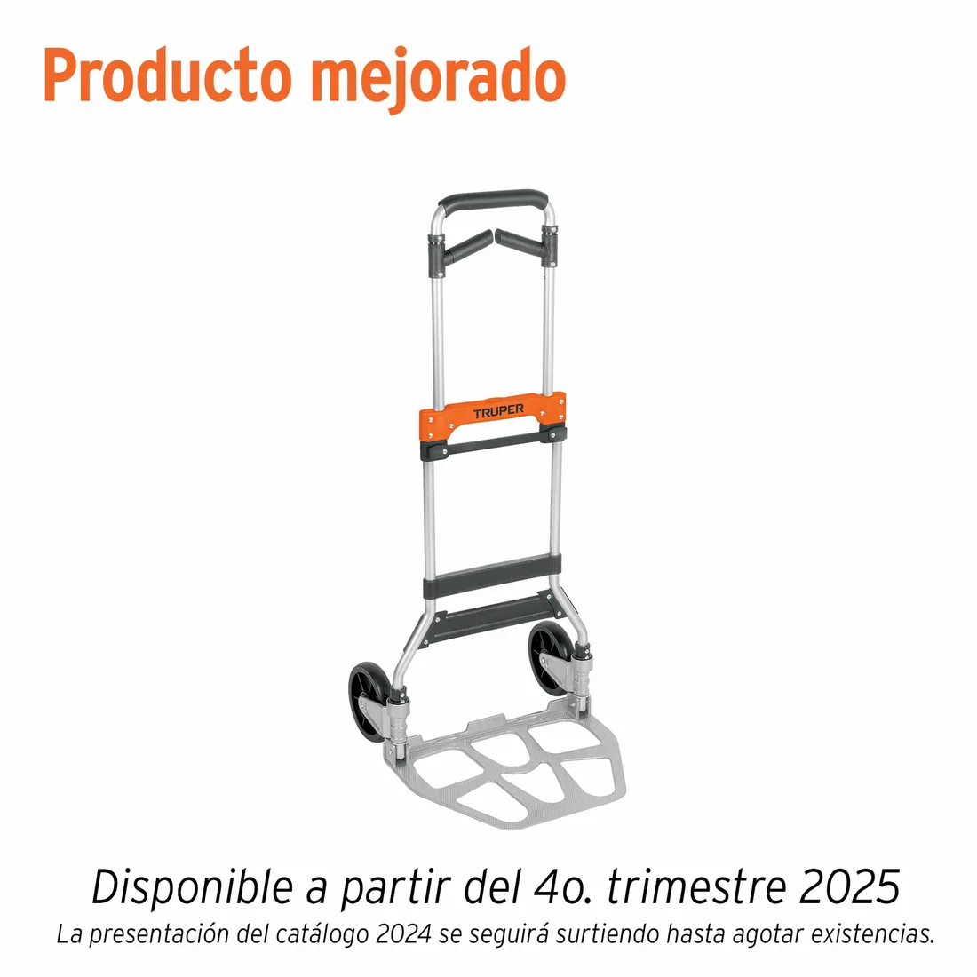 Diablo de carga, plegable de aluminio, 170 kg, TRUPER