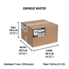 Cinta masking tape de 3/4' x 50 m, PRETUL 6