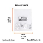 Bolsa con 2 carbones de repuesto para TALA-3/8N, TRUPER 4