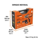 Llave de impacto 1/2' 550W, 258 lb/ft, TRUPER PRO 7