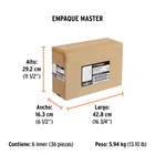Respaldo de 5' hook and loop para PULA-6A, TRUPER 4