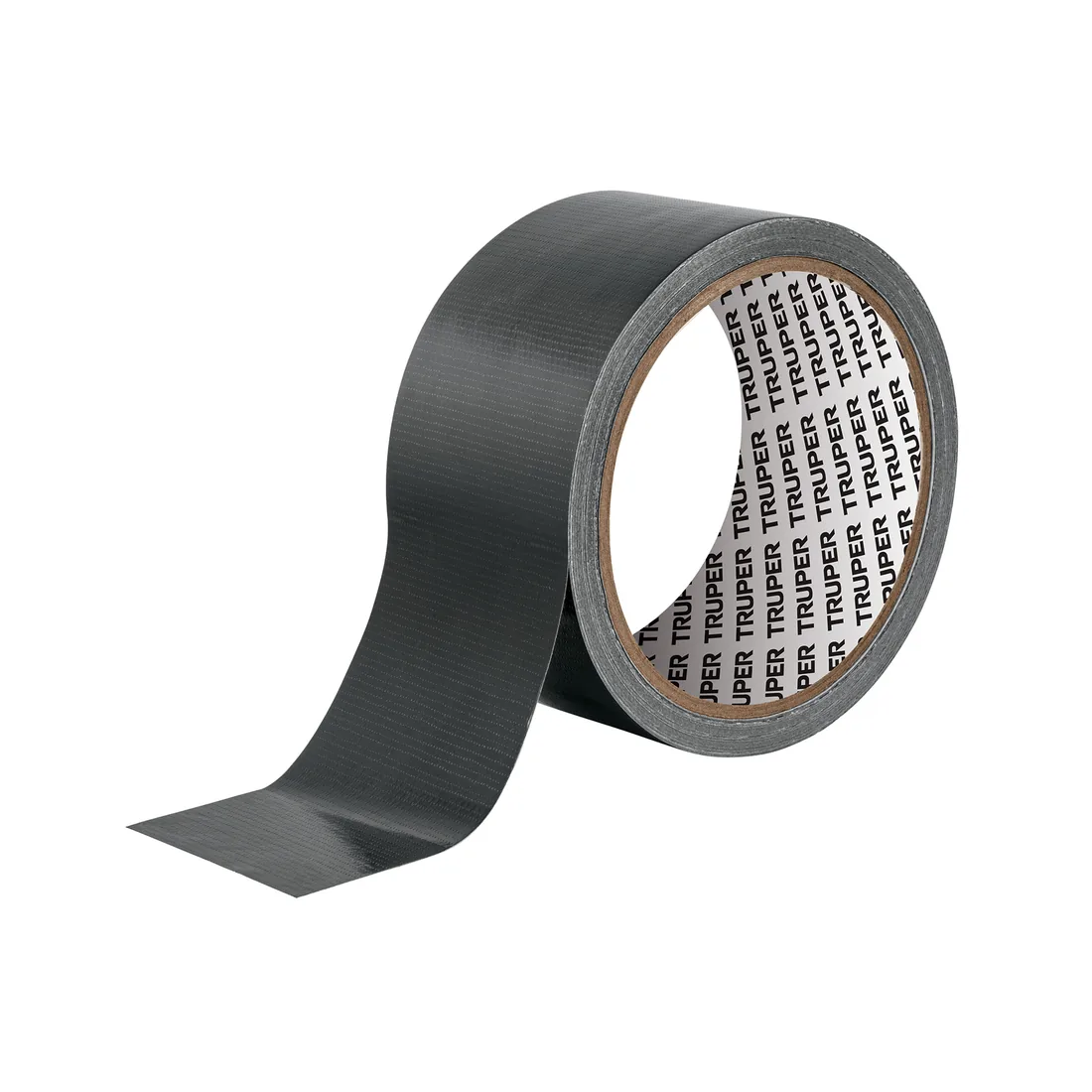 Cinta negra para ducto 10 m x 48 mm, espesor 0.19 mm, TRUPER