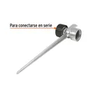 Estaca metálica universal 8' dos vías, para aspersor, TRUPER 2