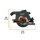 Sierra circular 7-1/4' 1900W, TRUPER INDUSTRIAL 2