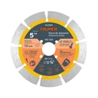Disco de diamante 5' para ranuradora de concreto, TRUPER 1