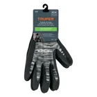 Guantes de nylon recubiertos de nitrilo arenoso, XCH, TRUPER 2