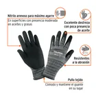 Guantes de nylon recubiertos de nitrilo arenoso, XCH, TRUPER 3