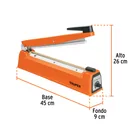 Selladora térmica 30 cm, 400 W, TRUPER 3