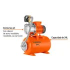 Equipo hidroneumático 24L, jet inoxidable 3/4 HP, TRUPER 2