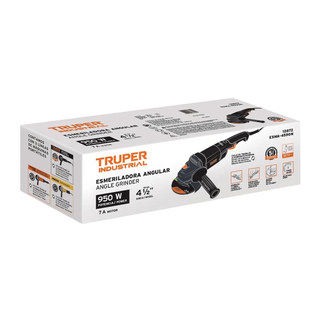 Caja de empaque de repuesto p/ ESMA-4590N, TRUPER INDUSTRIAL