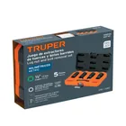 Juego de 4 dados extractores de tuercas barridas, TRUPER 4