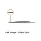Lima para cerrajero fina 8', TRUPER 2