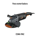 Bolsa con 2 carbones de repuesto para ESMA-9N2, TRUPER 2