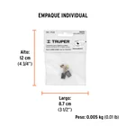 Bolsa con 2 carbones de repuesto para LIOR-1/2NX, TRUPER 3