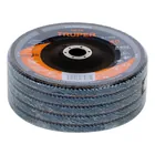 Disco laminado 7', grano 40 centro 7/8', fibra, TRUPER 4