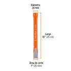 Cincel de corte frío de 1 X 10', TRUPER 3