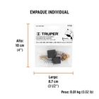 Bolsa con 2 carbones de repuesto para CM-14N, TRUPER 4