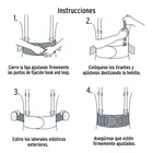 Faja lumbar de malla transpirable, talla M, TRUPER 2