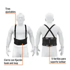 Faja lumbar de malla transpirable, talla M, TRUPER 3