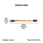 Cavador mangos de fibra de vidrio 48', TRUPER EXPERT 6